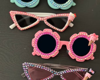 HK helado verano sunnies / gafas de sol / gafas para niños / hecho a medida / gafas de sol bling