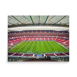 Wanda Metropolitano, Atlético Madrid, Football, Spanish Football, La Liga, Mancave, Office, Bedroom, Living Room, Birthday, Fathers Day