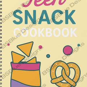 Teen Snack Cookbook: 20 Healthy Homemade Recipes (Digital PDF)
