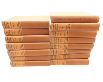Elbert Hubbard Little Journeys to the Homes of Great Books Collection Set 1928
