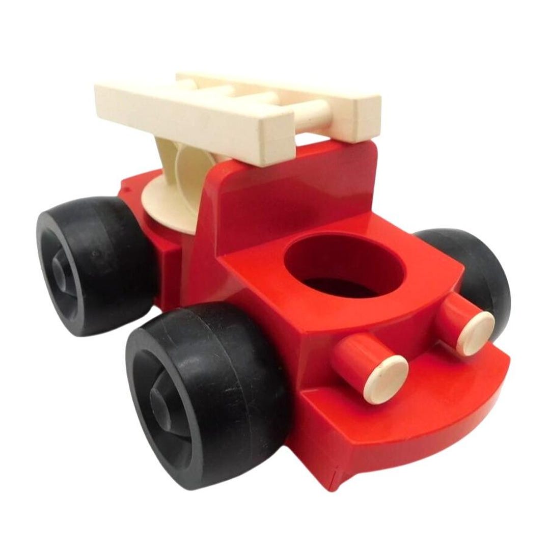Super Kid Red Fire Truck Engine Toy Vintage Plastic Made in France ...