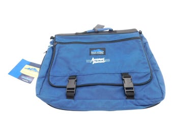 High Sierra Blue Management Essentials Messenger Bag Laptop Case Business w/ Tag
