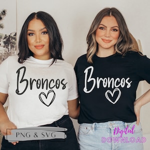 Broncos SVG, Broncos PNG, Broncos SVG and png files