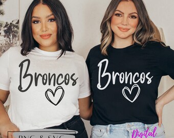Broncos SVG, Broncos PNG, Broncos SVG and png files
