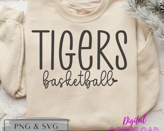 Tigres SVG, Tigres Baloncesto SVG, Tigres PNG, Tigres baloncesto archivos PNG