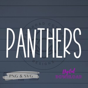 Panthers SVG,  Panthers PNG Files