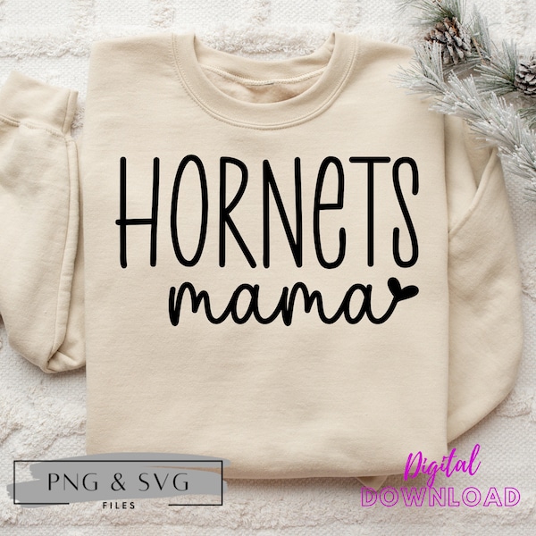 Hornets SVG, Hornets PNG, Hornets Mama SVG
