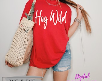 Arkansas SVG und Png Datei, Hog Wild PNG, Hog Wild SVG