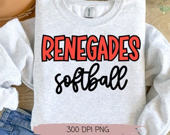 Renegades PNG, Renegades softball PNG