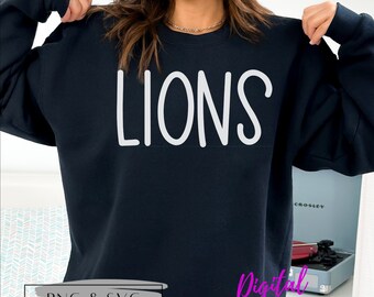 Lions PNG, Lions SVG, Lions SVG and png bundle.