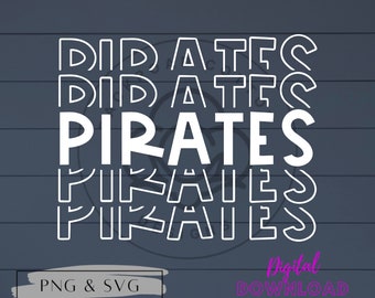 Pirates SVG, Pirates PNG, Pirates Sublimation