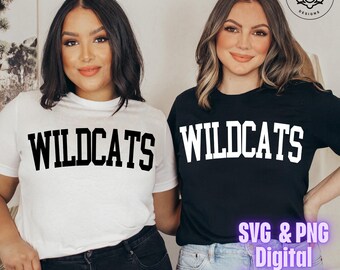 Wildcats SVG and PNG Bundle, Wildcats SVG, Wildcats png, Wildcats Cheer svg | Wildcats Sublimation