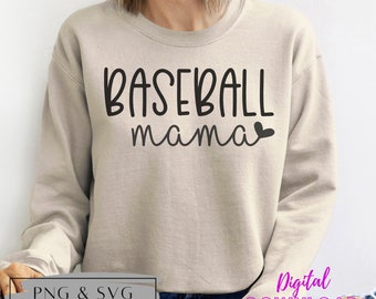 Baseball Mama SVG and PNG