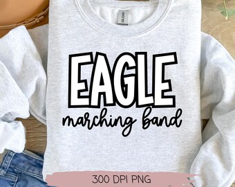 Eagle PNG, Marching Band PNG, Band Mom PNG