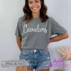 Cavaliers SVG, Cavaliers PNG, Cavaliers Sublimation