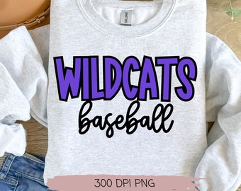 Wildcats PNG, Wildcats Baseballl PNG