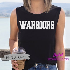Warriors SVG and PNG Files
