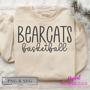 Bearcats SVG, Bearcats PNG, Bearcats Sublimation