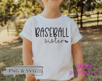 Hermana del béisbol SVG y PNG