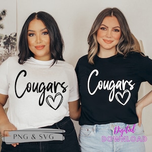 Cougars SVG, Cougars PNG Files