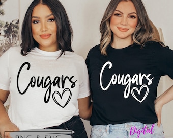 Cougars SVG, Cougars PNG Files