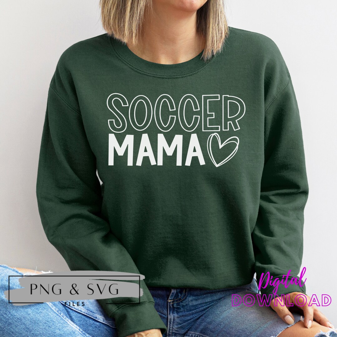 Soccer Mama SVG and PNG Files, Soccer Mom SVG and Png Files - Etsy