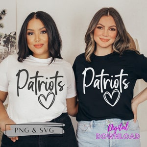 Patriots PNG, Patriots SVG, Patriots Sublimation files