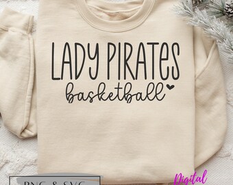 Pirates SVG, Pirates PNG, Lady Pirates SVG, Lady Pirates png