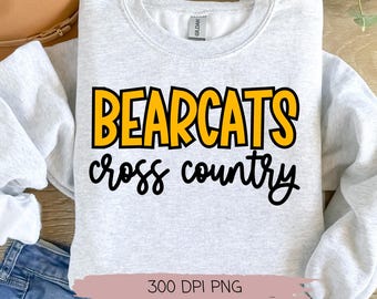 Bearcats PNG, Bearcats Cross Country PNG, Cross Country PNG