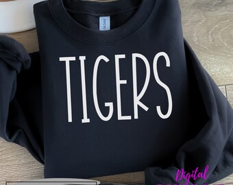 Tigers SVG, Tigers PNG, Tigers cut files, Tigers Sublimation