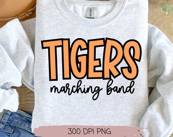 Tigers PNG, Tigers Band PNG