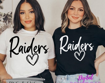 Raiders SVG Files, Raiders PNG Files, Raiders Sublimation