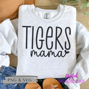 Tigers SVG, Tigers PNG, Tigers Mama SVG