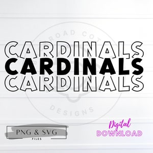 Cardinals SVG and PNG Files