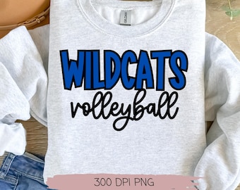 Wildcats PNG Files, Wildcats Volleyball PNG, Volleyball PNG