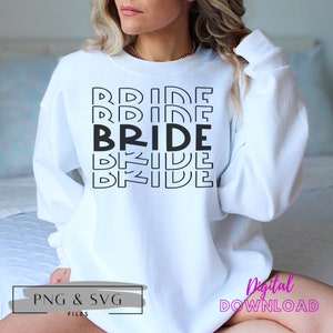 Bride SVG and PNG, Bride Sublimation