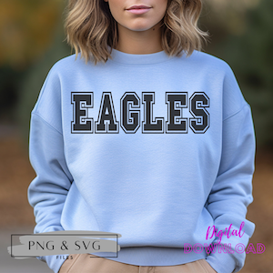 Eagles SVG, Eagles PNG, Eagles Sublimation