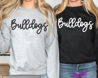 Bulldogs SVG, Bulldogs PNG, Bulldogs Sublimation