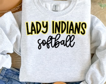 Lady Indians PNG, Indians Softball PNG, Indians Softball PNG