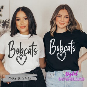 Bobcats PNG, BobcatsSVG, Bobcats Sublimation, Back to School, School Spirit, Fall Sports