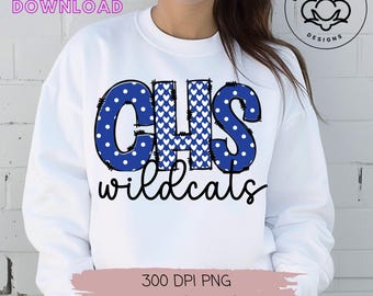 Wildcats PNG | Wildcat Pride PNG | Cheer PNG | Custom School | School Spirit Tee