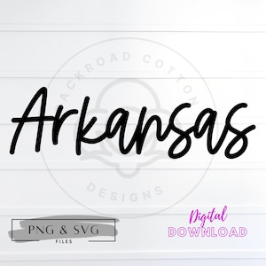 Arkansas SVG and PNG