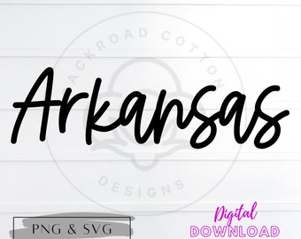 Arkansas SVG and PNG