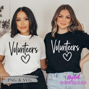 Volunteers SVG, Volunteers PNG, Volunteers Sublimation