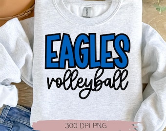Eagles PNG Files, Eagles Volleyball PNG