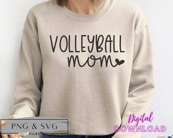 Volleyball Mom SVG and PNG files, Volleyball Mama SVG and png