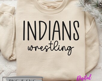 Indians SVG, Indians PNG, Indians Wrestling SVG