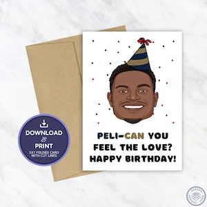 Zion Williamson Geburtstagskarte | Druckbare Geburtstagskarte | NBA New Orleans Pelicans Geburtstagskarte | Sofortiger digitaler Download 5x7
