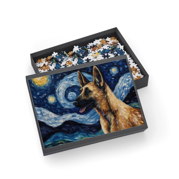 1000 Piece Jigsaw Puzzles for Adults - German Shepherd Dog
