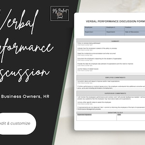 Performance Management Form | Employee Handbook | Human Resources | HR Templates | Printable Forms | Word | Editable Business Documents